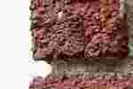 Close-up photograph of brick texture